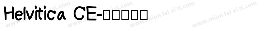 Helvitica CE字体转换